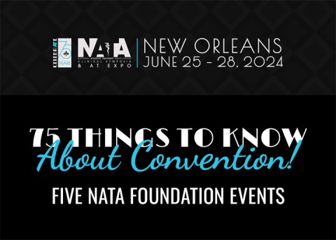 Five NATA Foundation Events at Convention | NATA