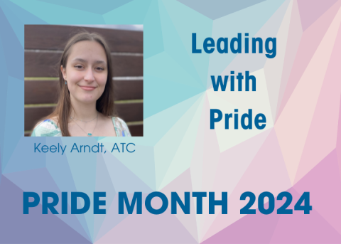 Photo of Keely Arndt, Leading with Pride, Pride Month 2024
