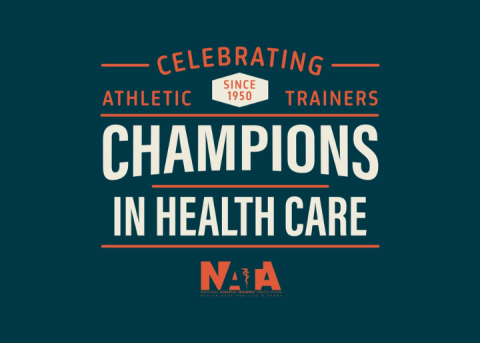 Celebrating Athletic Trainers, Since 1950, Champions in Health Care