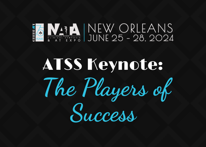 ATSS Keynote: The Players of Success 
